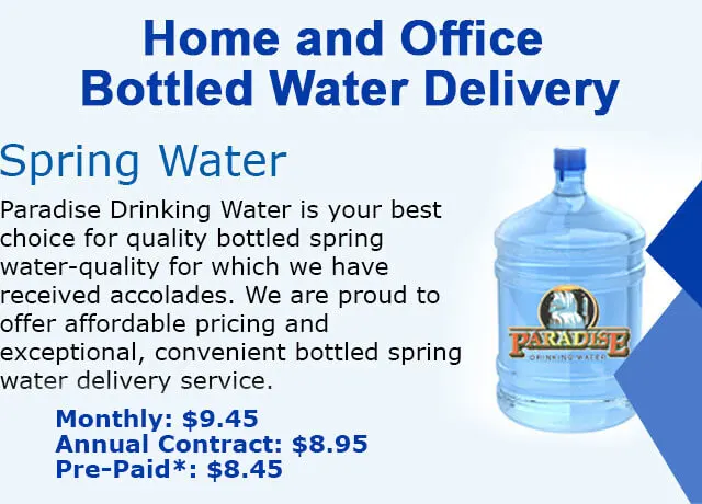 Spring Water Delivery Service